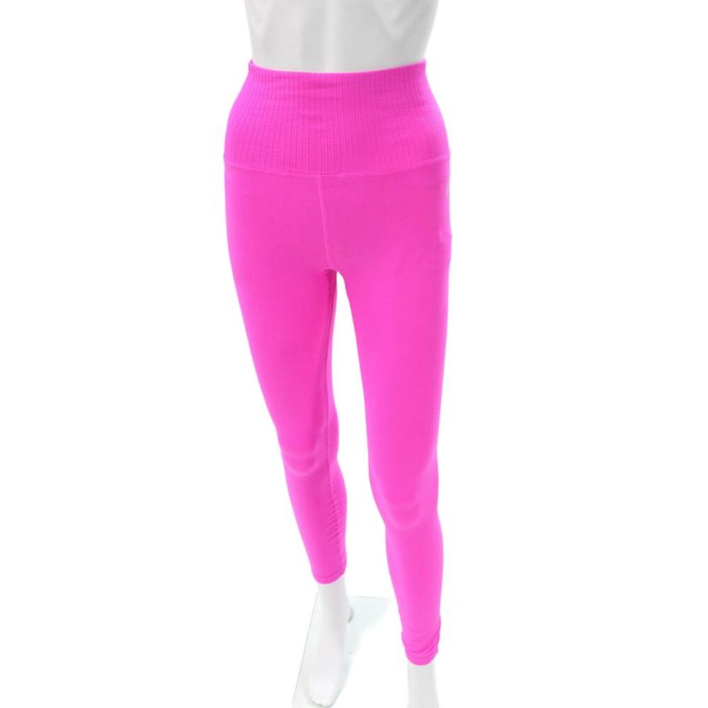 FP Movement Women Ankle Leggings Pink Nylon Size XS